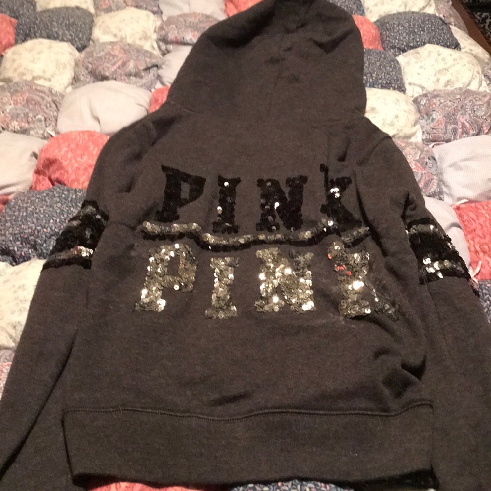 Victoria’s Secret pink brand jacket zip up